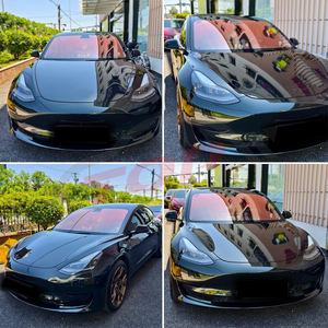 Película de Tinte Camaleón para Automóviles al por Mayor, Color Verde que Cambia a Azul y Morado, Película de Tinte para Ventanas de Automóviles - Product Image 3