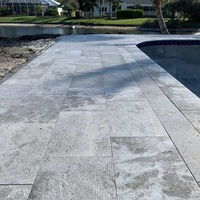 Dalle de marbre en pierre naturelle polie, gris toundra, prix pour mur et revêtement de sol Dalle de marbre