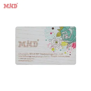 Eco-friendly RFID 13.56mhz Wooden Card