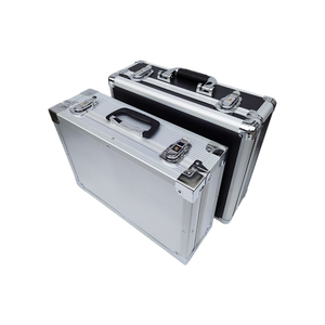 Caja de <span class=keywords><strong>herramientas</strong></span> de barbero portátil profesional de fábrica de maletín de aluminio DIY - Product Image 2