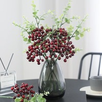 YL Groothandel Kunstfruit 35cm Schuim Eco-vriendelijk Thanksgiving Kerst Bruiloft Huisdecoratie Bloemstuk