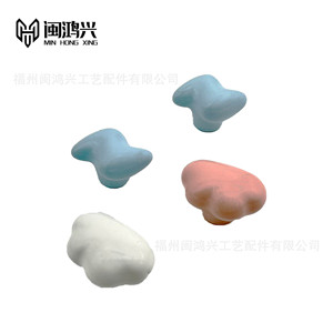 Cloud Lightning <b>Ceramic</b> Handle Novelty Shape Modern <b>Drawer</b> Furniture <b>Knob</b> Easy Installation - Product Image 2
