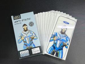 Electrochapa de aluminio alto Anti-Peep <span class=keywords><strong>Gorilla</strong></span> <span class=keywords><strong>Glass</strong></span> Privacy 9H para <span class=keywords><strong>Iphone</strong></span> 17 16 15 7 Se Anti-SPY Protector de pantalla de vidrio templado - Product Image 5