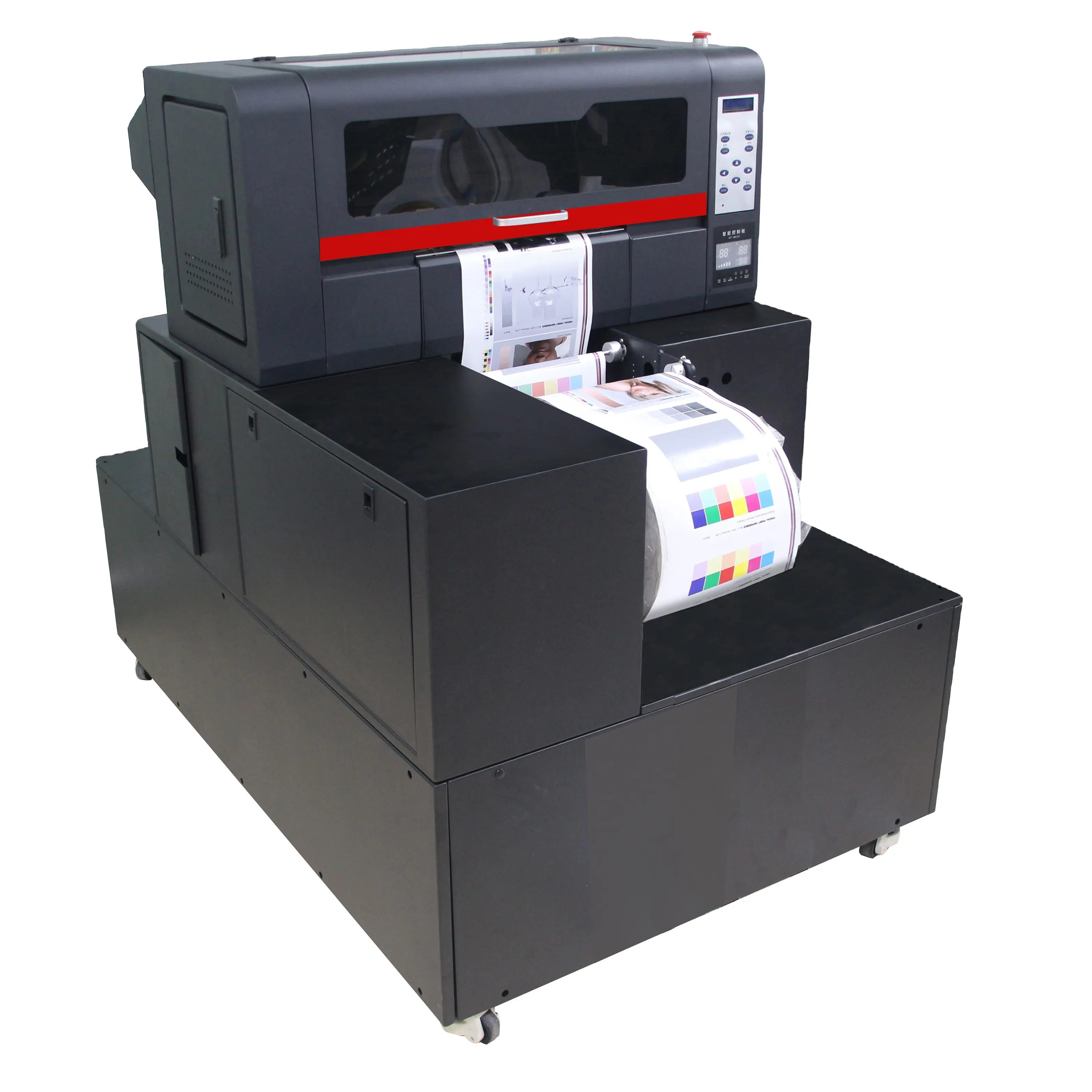 Stampante per etichette a colori a getto d'inchiostro digitale A3 con testina di stampa i3200 ad alta produttività