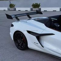 Aileron arrière en fibre de carbone véritable pour Chevrolet Corvette C8 ZR1 Corvette Stingray/Z06/E-Ray 2020-2026 Accessoires de voiture