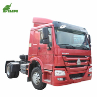 Camion tracteur en afrique, taille 371hp 420hp 6x4 10 roues tête de remorque 40 tonnes 20 cubes