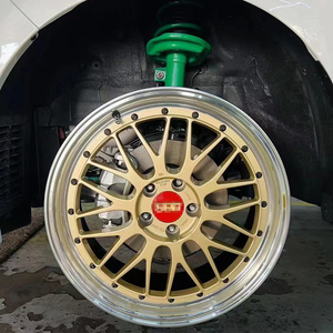 <span class=keywords><strong>ล้อ</strong></span>ฟอร์จ 2 ชิ้น ขนาด 5x120 สีทองขัดเงา สำหรับ Lexus 300 รุ่นปี 200 และ Toyota <span class=keywords><strong>Camry</strong></span>, Subaru, Mini, Volvo - Product Image 4