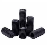 Vis à six pans creux à extrémité concave haute résistance en oxyde noir de grade 12.9 M2 M3 M4 M5 M6 M8 M10 M12