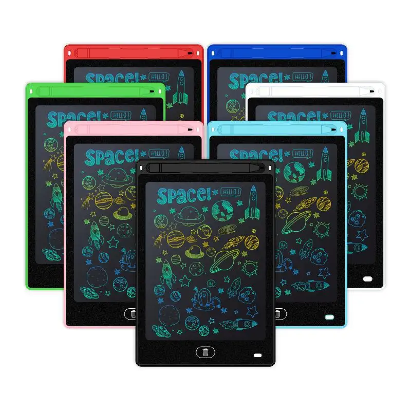 LCD yazma tableti 8.5 inç çizim tableti taşınabilir lcd elektronik yazma pedi dijital çizim kurulu çocuklar için doodle memo pad