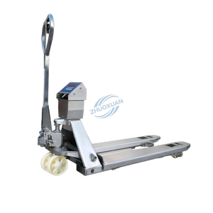 High Quality 304 Stainless Steel Manual <b>Pallet</b> Trolley <b>Jack</b> - Product Image 3