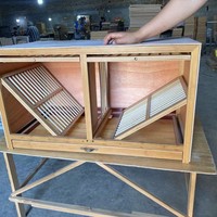 Nichoir en bois écologique pour perroquets d'extérieur pour la reproduction des pigeons Cage de reproduction pour pigeons Nichoir pour pigeons