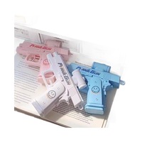 Pistolet à eau créatif double face, jouet de farce à jet d'eau bidirectionnel, mini pistolet à eau pour jeu estival, cadeau d'anniversaire