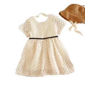 Vestidos de Niña, Diseños Nuevos de Verano, Moda Casual, Vestidos de Princesa de Seersucker para Niñas - Product Image 1
