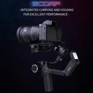 JHD <span class=keywords><strong>FeiyuTech</strong></span>-Empuñadura estabilizadora de cardán de mano de 3 ejes para cámara DSLR Sony con pantalla de visualización, versión simplificada - Product Image 5
