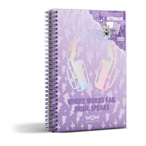 สมุดโน้ต A5 กลิ่นลาเวนเดอร์ อลาน่า ดีเจ ว้าว เจเนอเรชั่น - Product Image 1