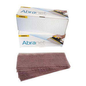 Carta Abrasiva <span class=keywords><strong>MIRKA</strong></span> Importata dalla Finlandia per Levigatura a Secco Senza Polvere 70*198 <span class=keywords><strong>Abrasivi</strong></span> a Rete per Levigatura Auto - Product Image 1