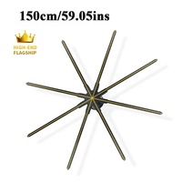 Nouveau Holofan 150cm 180cm 200cm, écran holographique 3D géant à LED avec support et housse de protection en option, ventilateur holographique