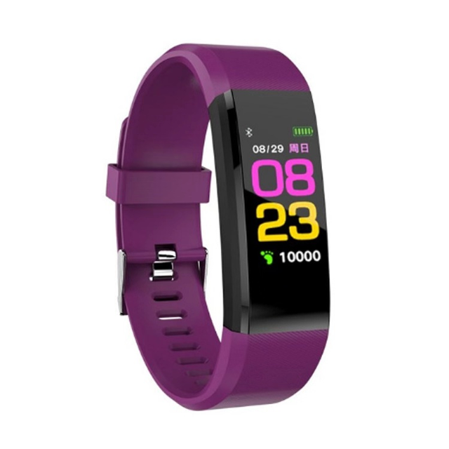 Hot Sales 115plus Smart Band Oled Pedometer Healthy Smart Bracelet Activity Fitness Tracker Alarm Clock Smart Wristband