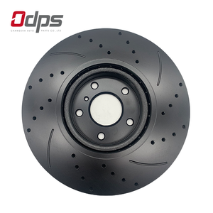 31375-negro <span class=keywords><strong>1</strong></span> disco de freno ventilado ranurado perforado delantero y trasero 312mm fórmula de cerámica coche de pasajeros silencioso duradero y sin polvo - Product Image 2
