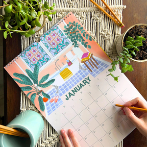 <span class=keywords><strong>Calendrier</strong></span> mural <span class=keywords><strong>Calendrier</strong></span> personnalisé 2026 saisons <span class=keywords><strong>Calendrier</strong></span> illustré - Product Image 5