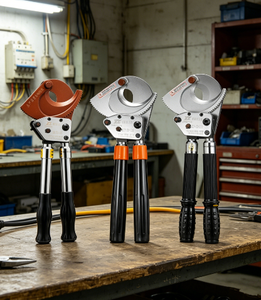 Cortador de Cables de Trinquete de Grado Industrial <span class=keywords><strong>XC</strong></span> J52, Doble Palanca Ahorradora de Esfuerzo, Compatible con OEM/ODM - Product Image 2