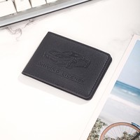 Organisateur de porte-documents pour voiture, porte-assurance et carte grise, pour boîte à gants, en PU, avec clip, pour voiture, camion, SUV, moto