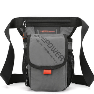Sac de jambe imperméable pour moto, sac de taille réfléchissant pour cyclisme, grande capacité, fermeture éclair bidirectionnelle pour hommes - Product Image 3