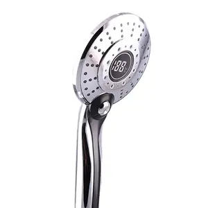 LED température affichage numérique 3 <span class=keywords><strong>changement</strong></span> de couleur Bule vert rouge pulvérisation économie d'eau <span class=keywords><strong>douche</strong></span> main salle de bain <span class=keywords><strong>douche</strong></span> - Product Image 1
