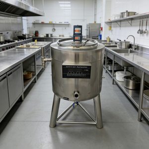 Pasteurizador Profesional para Yogur, Jugo, Huevo Líquido y Leche de Camello en Tamaños de 10L, 30L, 50L, 75L, 100L, 150L, 200L y 300L - Product Image 1