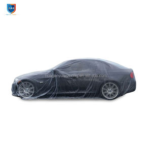 Housses de voiture jetables en plastique transparent étanche à la poussière pour véhicule de <span class=keywords><strong>garage</strong></span> - Product Image 1