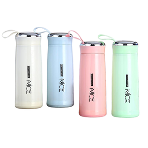 Bouteille d'Eau et <span class=keywords><strong>Verre</strong></span> <span class=keywords><strong>à</strong></span> Thé en Gros Beeman, <span class=keywords><strong>Verre</strong></span> <span class=keywords><strong>à</strong></span> Ventouse Sous Vide 400ml (13oz) avec Couvercle et Cordon Coloré - Product Image 6