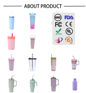 Vaso <span class=keywords><strong>de</strong></span> Plástico PS <span class=keywords><strong>de</strong></span> Doble Capa <span class=keywords><strong>de</strong></span> 700 ml con Pajita Cónica, Suministro Directo <span class=keywords><strong>de</strong></span> Fábrica Transfronterizo con MOQ Bajo, Ecológico y Grande para Deportes - Product Image 5