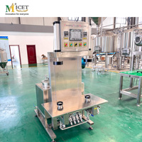 Machine automatique de lavage et de remplissage de fûts de bière, système de lavage et de remplissage de fûts en acier inoxydable pour brasserie artisanale, fût de bière pression