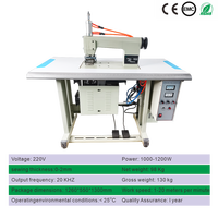 Machine à coudre ultrasonique 20k 1500W haute performance pour sacs non tissés, textiles, fer et plastique, avec moteur comme composant central