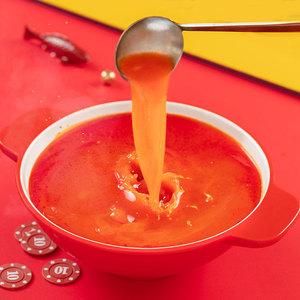 Лидер продаж, цена по прейскуранту завода-изготовителя, вкусный, мгновенный, китайский томатный суп, основа, полезный горячий горшок, приправа в пакетах 500 г/пакет - Product Image 3