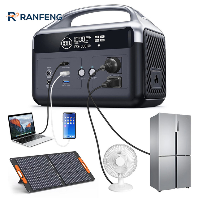 EU US Stock 300W 268.8Wh LiFePO4 Portable Power Station Fast Charging Solar Generator Outdoor Camping