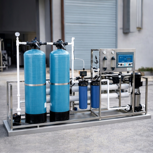 โรงงานบำบัดน้ำดื่มอุตสาหกรรมระบบ Reverse Osmosis ขนาด 1000 ลิตรต่อชั่วโมง ยี่ห้อ Springon พร้อมปั๊ม - Product Image 1