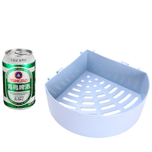 Wall Mounted Bathroom Storage Rack Suction Cup Rectangular Multipurpose Durable For Bathroom Shelves - Product Image 5