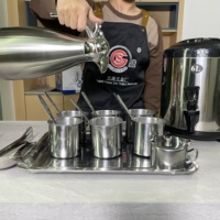 Ensemble de Cuisson Classique Familial 26 Pièces en Acier Inoxydable – Accessoires de Cuisine Durables, Vaisselle, Plats, Marmite et Chauffe-Plats
