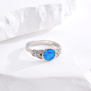 Bague artisanale en argent sterling 925 avec <span class=keywords><strong>opale</strong></span> <span class=keywords><strong>rare</strong></span>, style surprenant, placage rhodium, sertissage clos, vente en gros, fabricant - Product Image 4