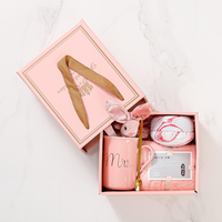 Ensemble de tasses créatives pour souvenirs, coffret cadeau pour mariages, cadeaux haut de gamme pour demoiselles d'honneur, cadeaux attentionnés