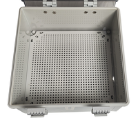 Quansheng personnalisé IP66 ABS couvercle Transparent extérieur étanche boîte de compteur électronique et boîtier d'instrument boîtier en plastique