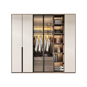 Armoire en bois <span class=keywords><strong>pratique</strong></span> avec tiroirs compacts, plan 3D gratuit et devis, taille personnalisée pour <span class=keywords><strong>petit</strong></span> espace de rangement intérieur en location - Product Image 1