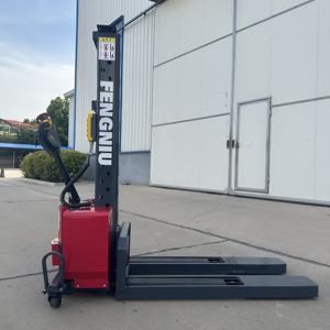 स्वयं लोडिंग पैलेट स्टेकर 0.5टन 1 टन 1.3 मीटर 1.5 मीटर पोर्टेबल इलेक्ट्रिक फोर्कलिफ्ट स्टेकर क्रेन लोडिंग और अनलोडिंग स्टेकर - Product Image 4