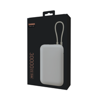 Boîte en papier pour produits électroniques de haute qualité, chargeur portable, câble de données USB, boîte d'emballage, boîte de batterie externe avec logo