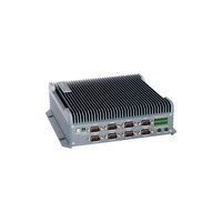 PC Mini Industri OEM Core I5 Generasi ke-7 Dilengkapi CPU 16GB RAM 128GB SSD Minipc Portabel Box Win 10 Linux Komputer Industri Kecil