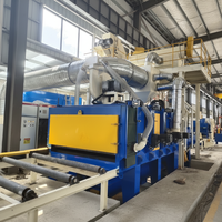 Machine de sablage à convoyeur à rouleaux automatique Q69 pour le prétraitement des tôles d'acier, ligne de nettoyage robuste pour poutres en H et profilés