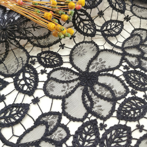 2024 Hot Selling Item <strong>Heavy</strong> Industry Water-soluble <strong>Lace</strong> French Luxury Wedding <strong>Lace</strong> Swiss Guipure Dress <strong>Lace</strong> <strong>Fabric</strong> - Product Image 3