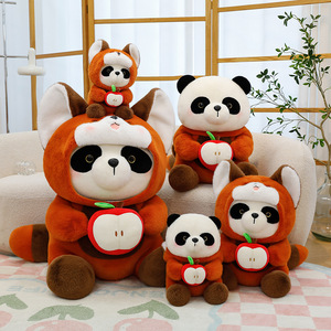 Adorable Peluche de Panda Personalizable, Súper Suave y Duradero, con Relleno de Algodón PP para Aliviar el Estrés, Muñeco de Panda Encantador - Product Image 1