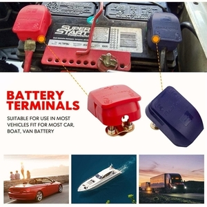 Abrazadera de Terminal de Batería de Cobre Puro de Alta Resistencia, Conector Positivo y Negativo para Baterías de <span class=keywords><strong>Coche</strong></span>, Camión y Embarcaciones - Product Image 6